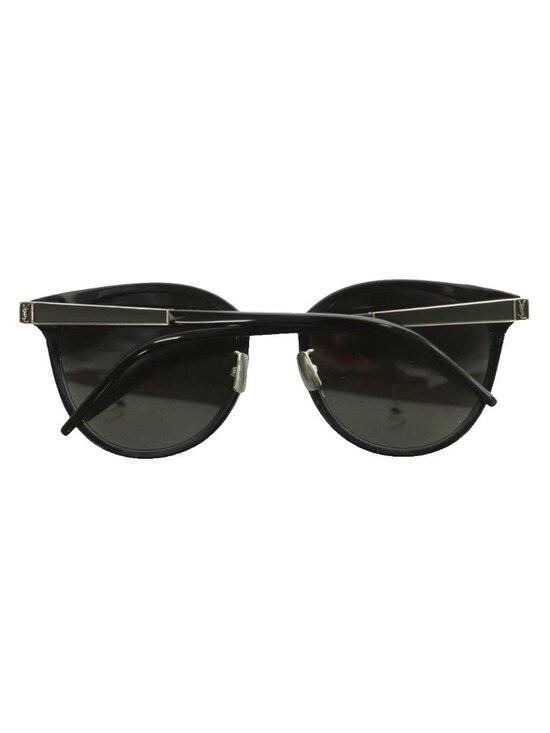 Saint Laurent Paris Asian Fit Sunglasses Eyewear Logo 55 Black SS main image 6